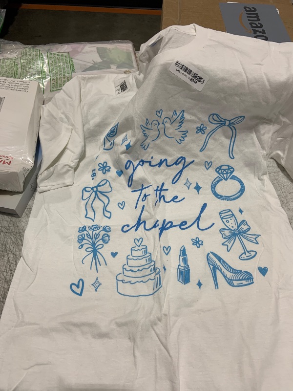Photo 1 of Cute Going to The Chapel Bride Engaged Bachelorette T-Shirt