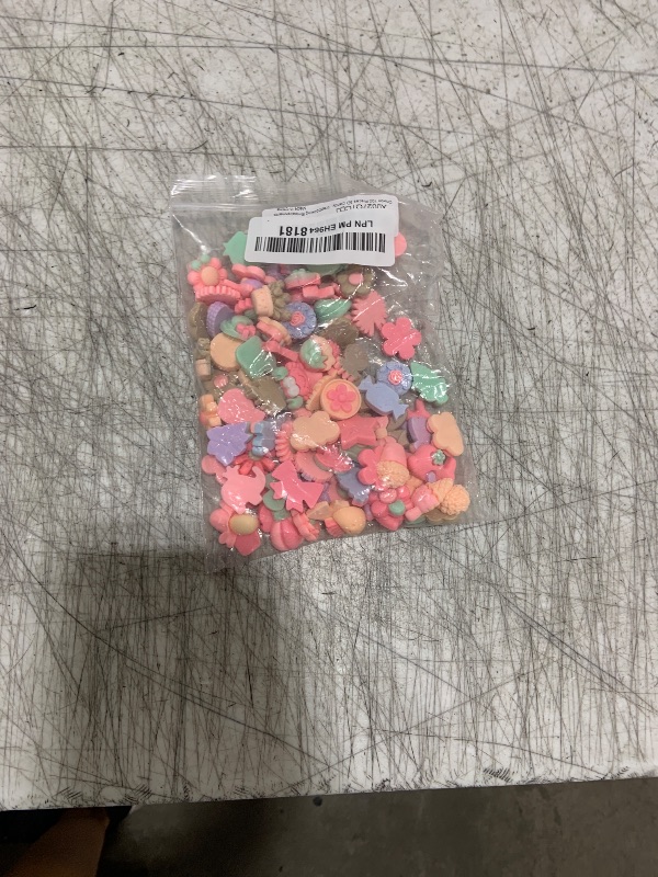 Photo 1 of LibiIine 100pcs Mix Lots Yellow Flatback Resin Buttons Flat Back Scrapbooking Resin Flatback Craft (Yellow)