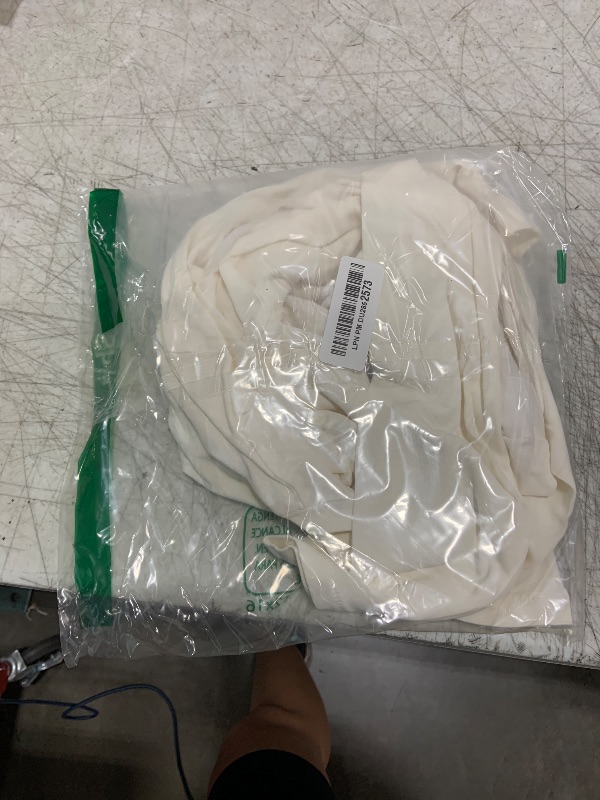 Photo 1 of Abonlen Long Sleeve Shirts for Women Crewneck Basic Tees T Shirts Fitted Crop Tops Y2k Going Out Tops (Cream White,Large)