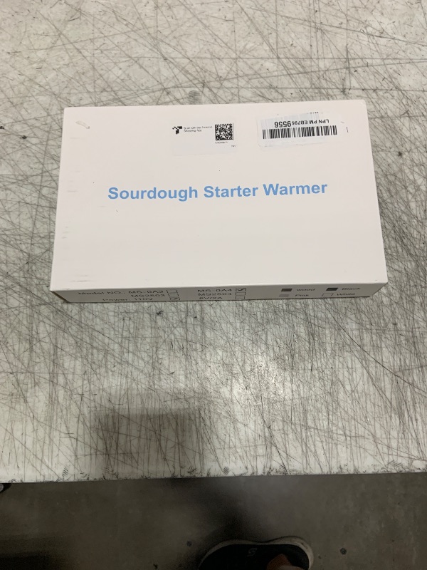 Photo 1 of Sourdough Starter Warmer 3.0 with Thermostat Control(4.5-Inch Heating Area,70-100°F), Auto Warming On/Off, 12-Hour Timer,Perfect for Sourdough Fermentation & Home Baking (110V,Black)
