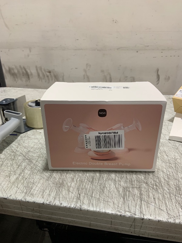 Photo 1 of NCVI Double Electric Breast Pump 8782, Portable Anti-Backflow, with 4 Size Flanges, 4 Modes & 9 Levels, LED Display, 10 Breastmilk Storage Bags, Ultra-Quiet and Pain Free Breast Pumps