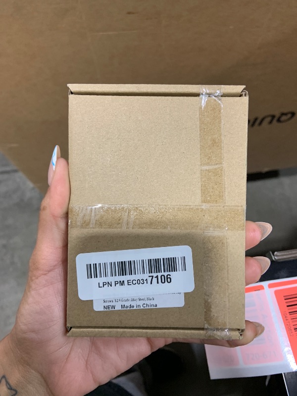 Photo 1 of 105 Pieces M2.5 x 6mm Socket Head Cap Screws, Thread Pitch 0.45mm, Sutemribor M2.5 Black Screws, 12.9 Grade Alloy Steel, Black Oxide Finish, Fully Threaded