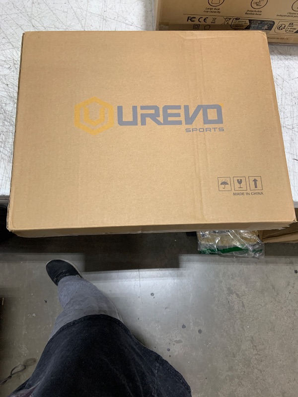Photo 1 of UREVO Foldable Treadmill Mat, Exercise Bike Mats for Home Gym Workout, Waterproof Non-Slip Exercise Equipment Mat Floor Protector for Indoor Cycles, Rowing Machine, Elliptical