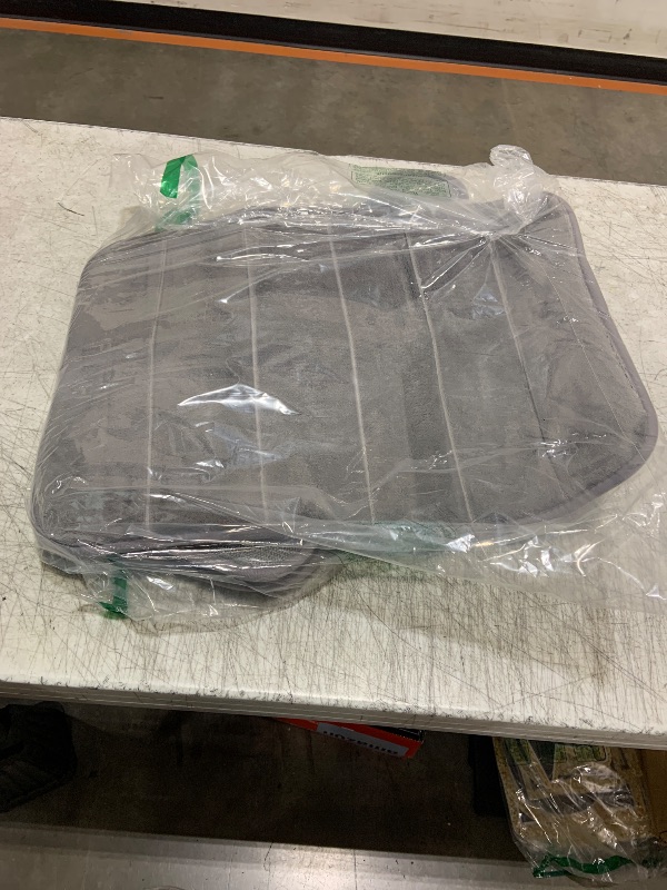 Photo 1 of Yimobra Memory Foam Bath Mat Set, 2 Piece Soft Rugs,17x24 and 24x20.4 U-Shaped, Toilet rug, Water Absorption, Non Slip, Thick, Dry Fast for Bathroom Floor Mat, Grey