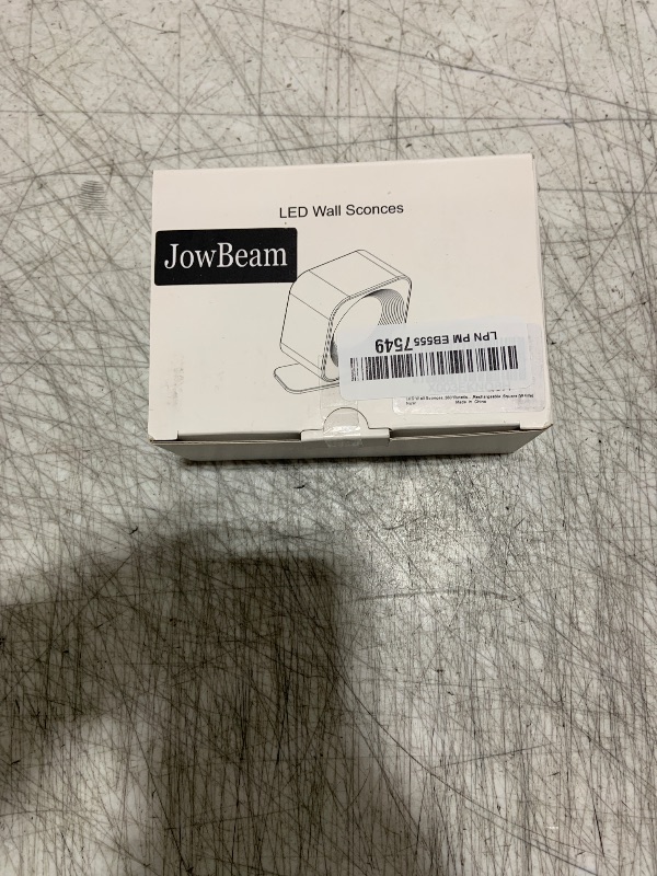 Photo 1 of Jowbeam Battery Operated Wall Sconces, Wireless Rechargeable LED Lights, 3 Color Temperatures & Brightness, 360° Rotatable Magnetic Ball, for Bedroom Bedside Reading Wall Decor
