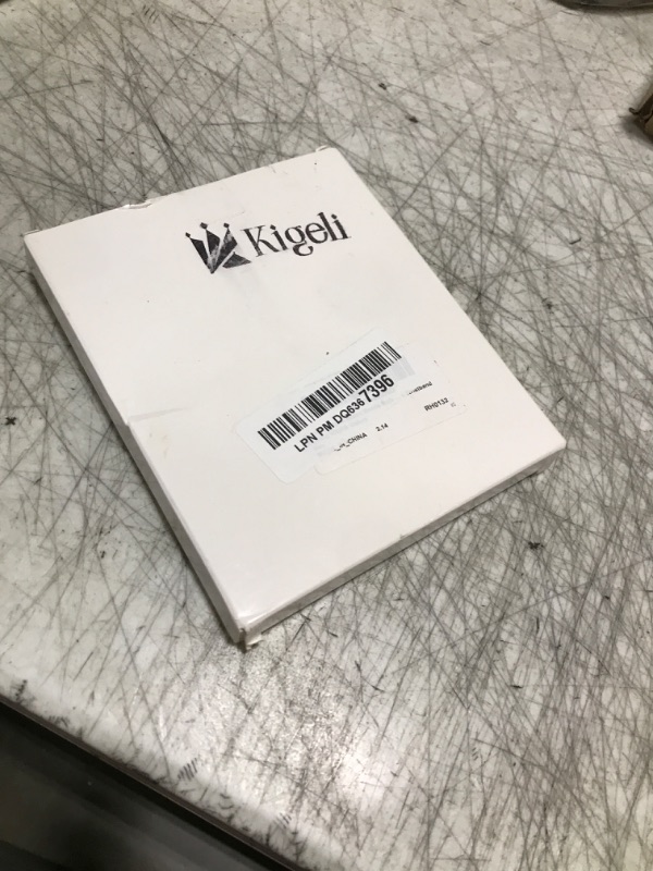 Photo 1 of Kigeli 1280 Pcs Glass Beads Bulk Assorted Crystal Beads for Jewelry Making Faceted Teardrop Rondelle Briolette for DIY Crafts Necklace Wristband Earring Kit(AB Color)