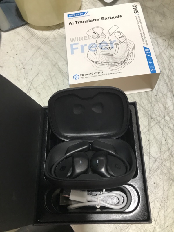 Photo 1 of Translation earbuds-00007(Black)