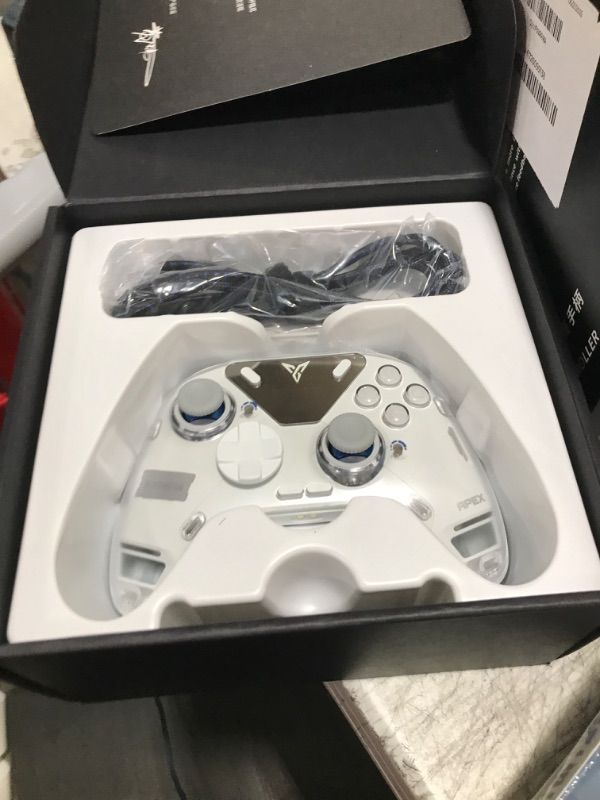 Photo 1 of FLYDIGI APEX 4 Wireless PC Controller Forceflex Joystick Forceadapt Trigger 1000Hz Report Rate Full-Color LCD Display 1500mAh Battery Stereo Vibration PC/Switch/Switch2/TV/Android/Laptop