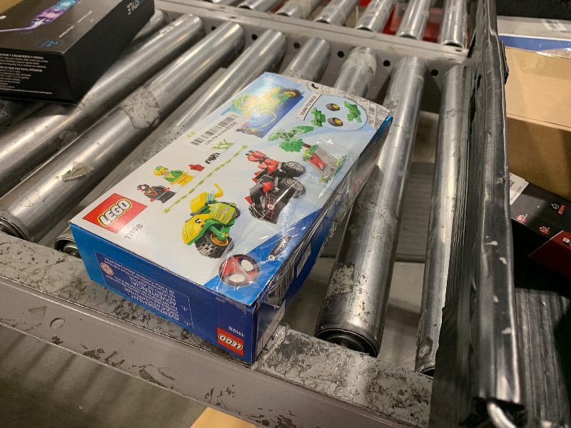 Photo 1 of LEGO Marvel Spidey and His Amazing Friends Spin and Electro Dinosaur Vehicle Chase - Car and Motorcycle Preschool Building Toy for Kids, Boys and Girls, Ages 4+ - Gift Idea for Birthdays - 11198