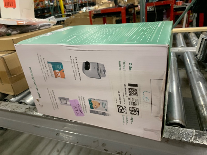Photo 1 of GROWNSY Bottle Sterilizer and Dryer, Compact Electric Steam Baby Bottle Sterilizer (Esterilizador de Biberones), Bottle Sanitizer for Baby Bottles, Pacifiers, Pump Parts