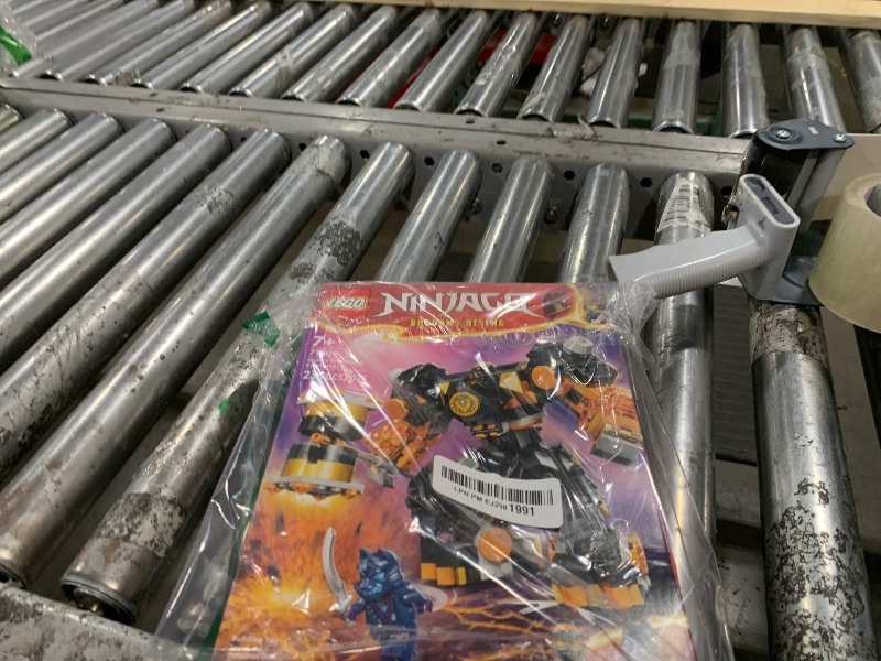Photo 1 of LEGO NINJAGO Cole’s Elemental Earth Mech Mini Ninja Toy, Customizable Action Figure Adventure Toy with Cole and Wolf Warrior Minifigures, Ninja Gift for Boys, Girls and Kids Ages 7 and Up, 71806