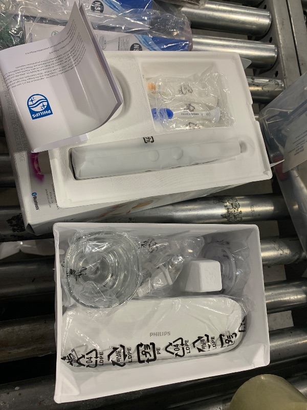 Photo 1 of Philips Sonicare DiamondClean Smart 9500 Electric Toothbrush, Sonic Toothbrush with App, Pressure Sensor, Brush Head Detection, 5 Brushing Modes and 3 Intensity Levels, White, Model HX9923/01