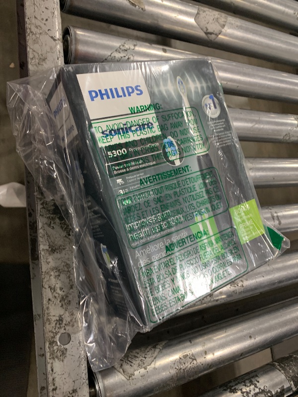 Photo 1 of Philips Sonicare ProtectiveClean 5300 Rechargeable Electric Toothbrush, with Pressure Sensor, 3 Cleaning Modes, SmarTimer and QuadPacer, with 2 Bonus Brush Heads, Travel Case, Black, Model HX6423/34