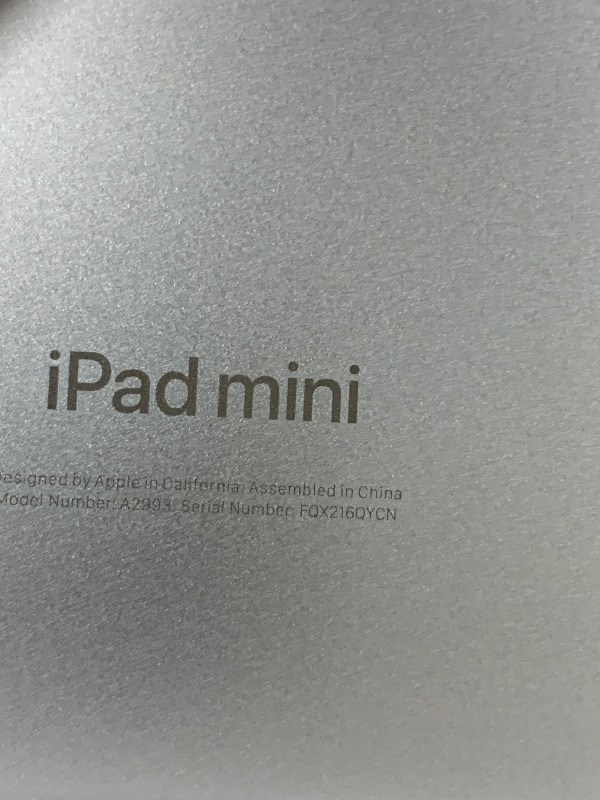 Photo 1 of Apple iPad mini (A17 Pro): Apple Intelligence, 8.3-inch Liquid Retina Display, 128GB, Wi-Fi 6E, 12MP Front/12MP Back Camera, Touch ID, All-Day Battery Life — Blue