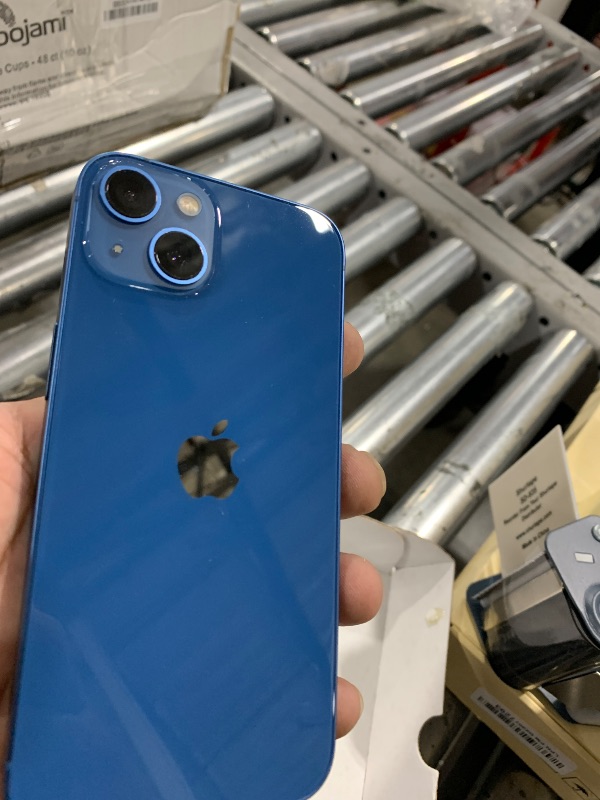 Photo 1 of Apple iPhone 13, 128GB, Blue - Unlocked (Renewed)