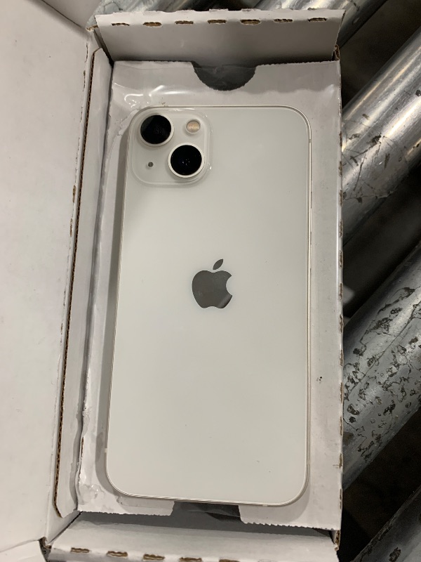Photo 1 of Apple iPhone 13, 128GB, Starlight - Unlocked (Renewed)