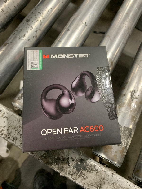 Photo 1 of Monster Open Ear AC600 Headphones, Bluetooth 5.4 Wireless Earbuds with HiFi Stereo, Clip-On Earbuds with ENC Clear Call, 21H Playtime, Touch Control, IPX6 Waterproof Wireless Headphones for Sport