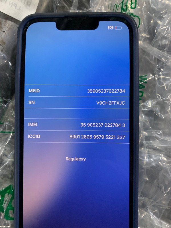 Photo 1 of Apple iPhone 13 Pro, 128GB, Sierra Blue - Unlocked (Renewed Premium)