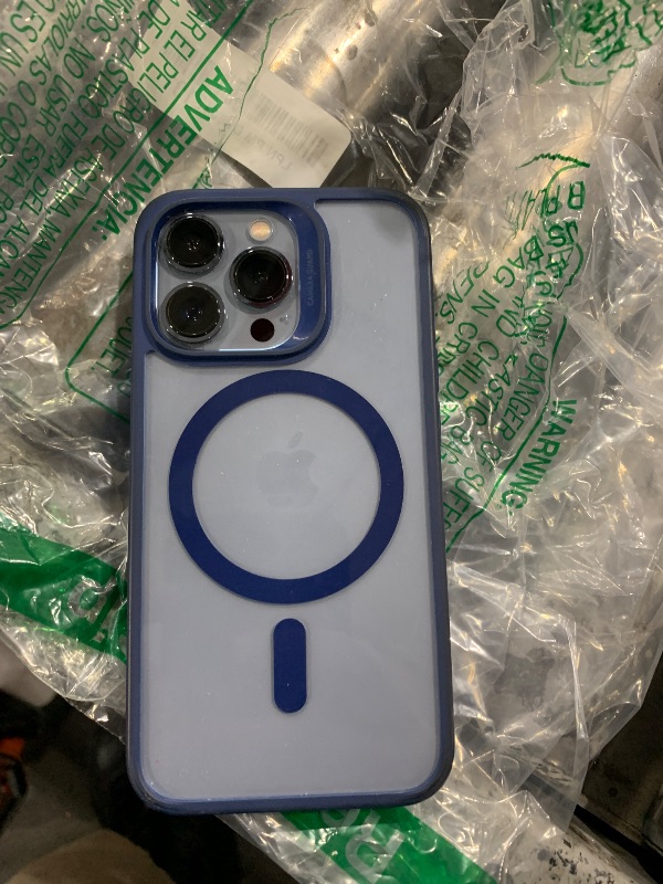 Photo 1 of Apple iPhone 13 Pro, 128GB, Sierra Blue - Unlocked (Renewed Premium)