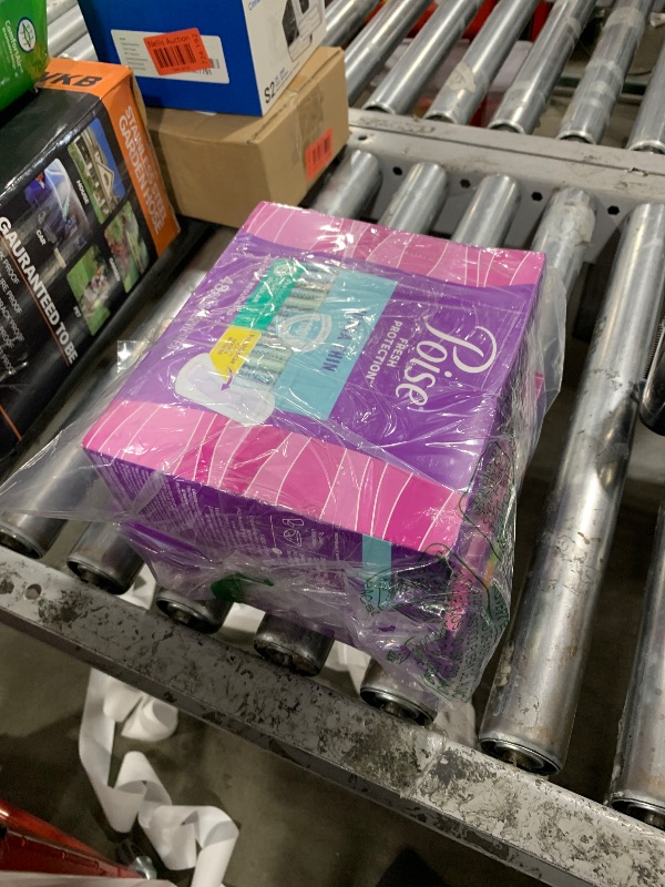 Photo 1 of Poise Ultra Thin Incontinence Pads & Postpartum Pads for Bladder Leaks, 3 Drop Light Absorbency, Regular Length, 144 Count, Packaging May Vary