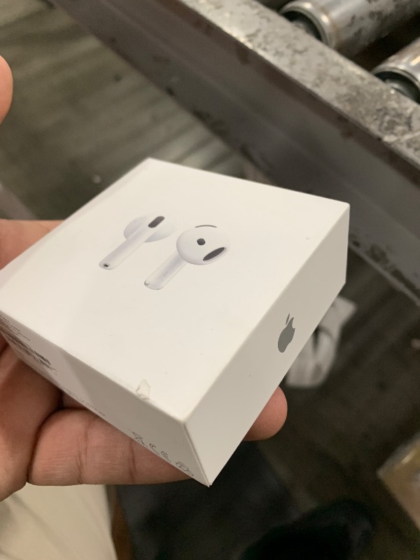 Photo 1 of Apple AirPods 4 Wireless Earbuds, Bluetooth Headphones, Personalized Spatial Audio, Sweat and Water Resistant, USB-C Charging Case, H2 Chip, Up to 30 Hours of Battery Life, Effortless Setup for iPhone