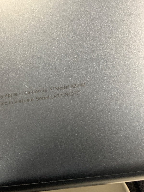 Photo 1 of Apple 2025 MacBook Air 13-inch Laptop with M4 chip: Built for Apple Intelligence, 13.6-inch Liquid Retina Display, 16GB Unified Memory, 256GB SSD Storage, 12MP Center Stage Camera, Touch ID; Midnight