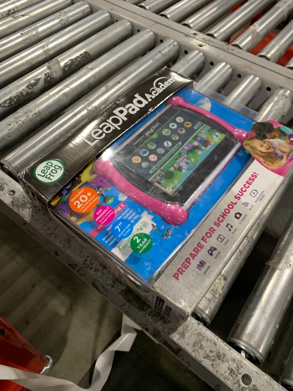 Photo 1 of LeapFrog LeapPad Academy Kids’ Learning Tablet, Pink