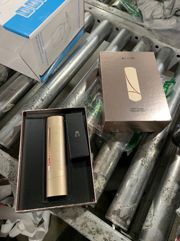 Photo 1 of AMIRO R3 Turbo Facial Device, Precision Firming and Fine Line Smoothing Tool for Full Face, Eye Area & Jawline at-Home Therapy - Gold
