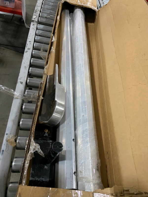 Photo 1 of Buyers Products 3016666 Aluminum Tarp Tension Bow Kit, Telecopes for 8 FT to 19 FT Dump Bodies, Tarp Joints Sold Separately, Prevents Tarp from Flapping in Transit, Dump Body Accessories