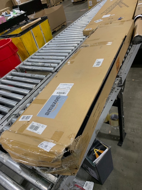 Photo 1 of Queen Bed Frame with Headboard, Metal Platform Bed with Smart LED Lights and USB Charging Station, Easy Assembly, No Box Spring Needed