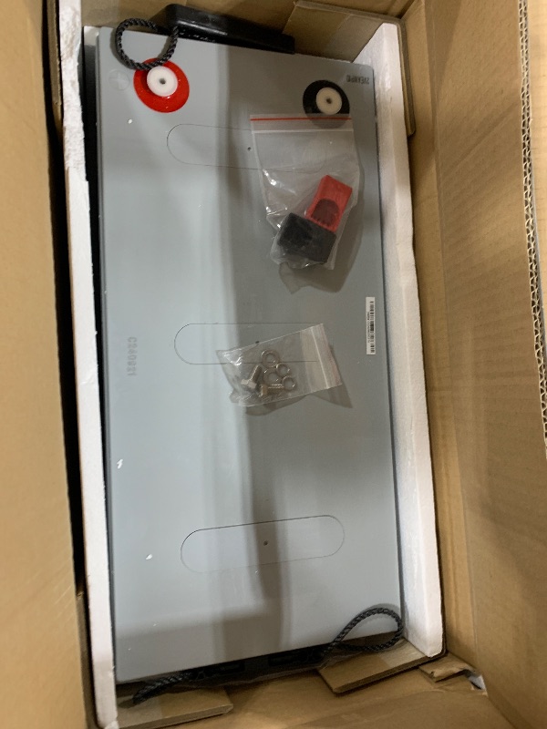 Photo 1 of Renogy Deep Cycle AGM Battery 12 Volt 200Ah, 3% Self-Discharge Rate, 2000A Max Discharge Current, Safe Charge Most Home Appliances for RV, Camping, Cabin, Marine and Off-Grid System, Maintenance-Free
