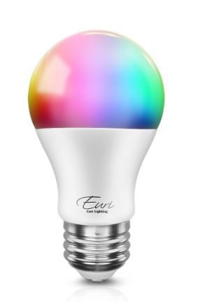 Photo 1 of *Euri Lighting LIS-A2001cec Smart Wifi LED Light Bulb A19 – RGB Multiple Color Selection 9W