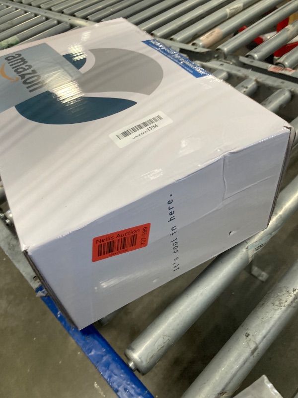 Photo 1 of Bluewave Bedding Super Slim Max Cool CarbonBlue Gel Memory Foam Pillow for Stomach and Back Sleepers - Thin, Flat Design with Advanced Cooling (3.25-Inch Height, Standard Size).         