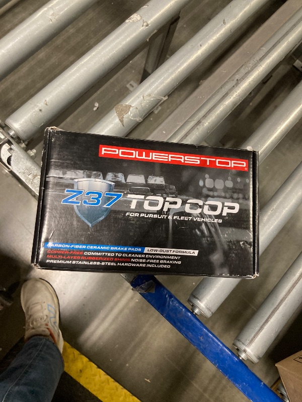 Photo 1 of Power Stop Front Z37-2407 Carbon-Fiber Ceramic Brake Pads Z37 Top Cop