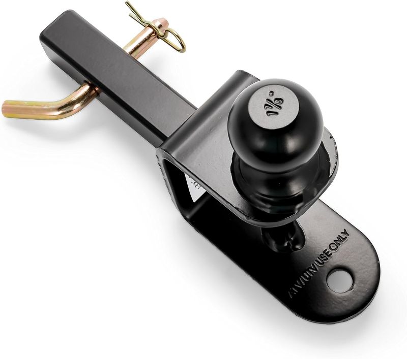 Photo 1 of 
Black Boar ATV/UTV Mount with Hitch Ball and Winch Strap Loop (1 7/8" Ball, 1 1/4" Shank) (66026)