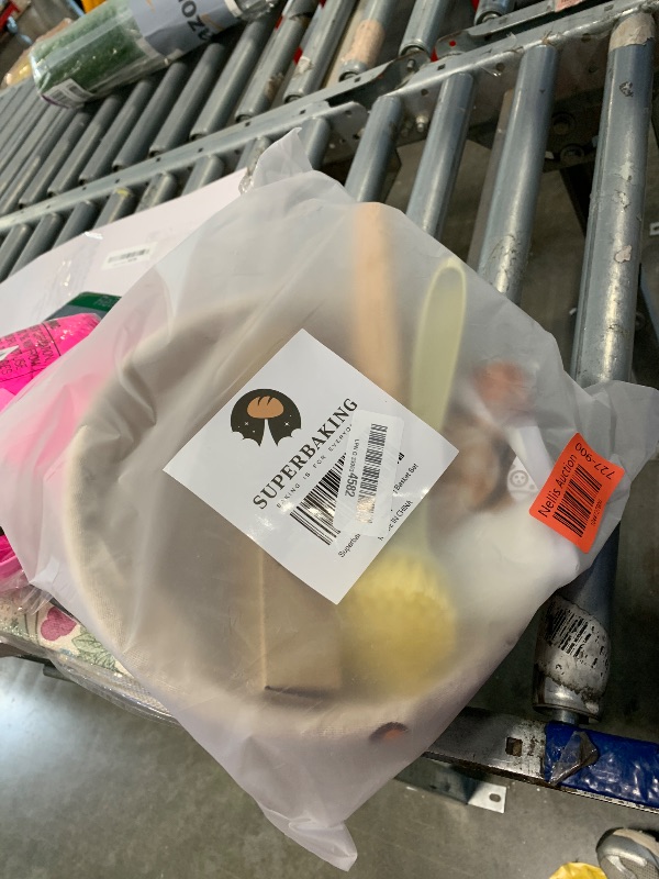 Photo 1 of Superbaking Banneton Bread Proofing Basket, Sourdough Bread Baking Supplies, Round 9 Inch Sourdough Starter Kit, Proofing Basket for Baking, Bread Making Supplies Tools, Banneton Basket Gift Set