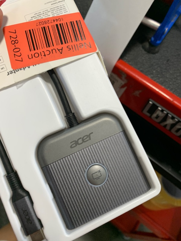 Photo 1 of acer USB C to HDMI Adapter, 4K@60Hz HDMI to Type C Adapter with 100W PD, USB A 3.0 Port, 3 in 1 USBC Digital av Multiport Converter for Laptop, MacBook, iPad, iPhone 15/16, Tablets, Switch, etc
