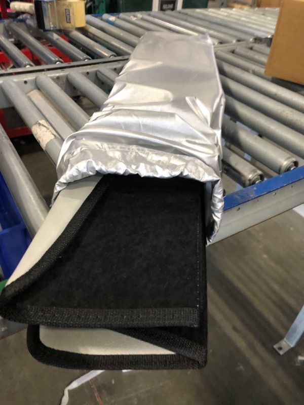 Photo 1 of Coverking Custom Designed Interior Windshield Sunshade for Select Chevrolet Suburban Models: Proprietary Trilaminate, Foldable with Storage Bag