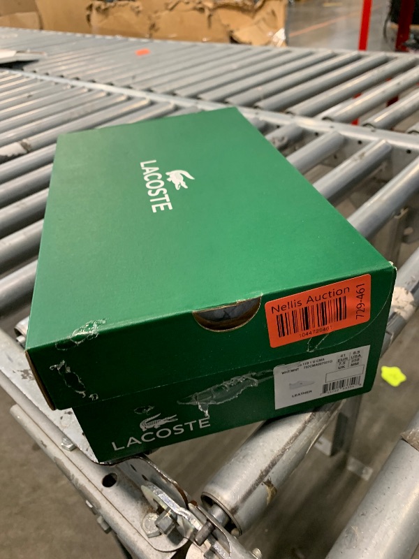 Photo 1 of Lacoste Mens Bayliss Sneaker, Deep White, 8.5