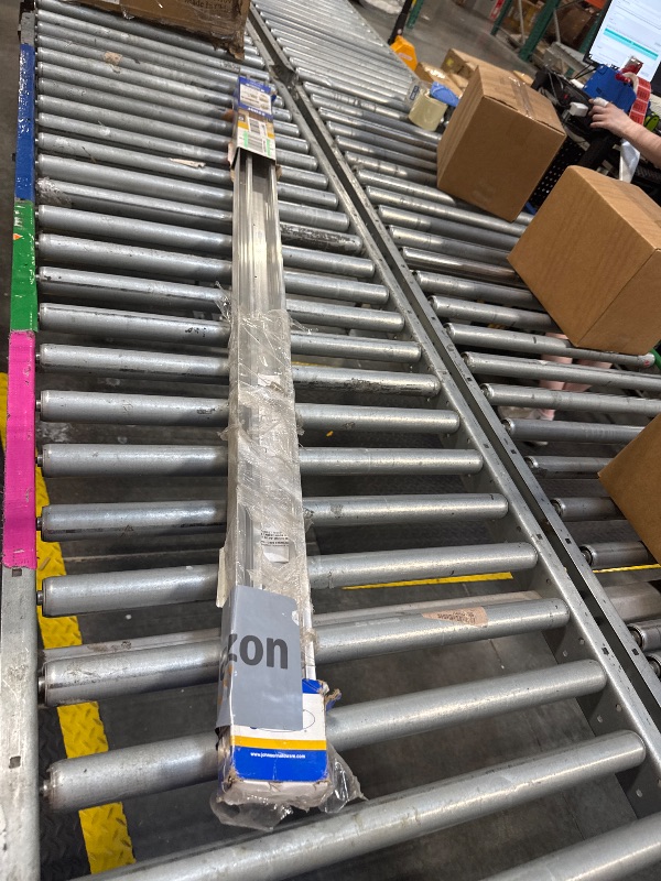 Photo 1 of ***HARDWARE MISSING***
Johnson Hardware 2200F602 Twin Wheel Sliding Bypass Door Hardware (30" 2-Door Hardware Set, 60" Total)