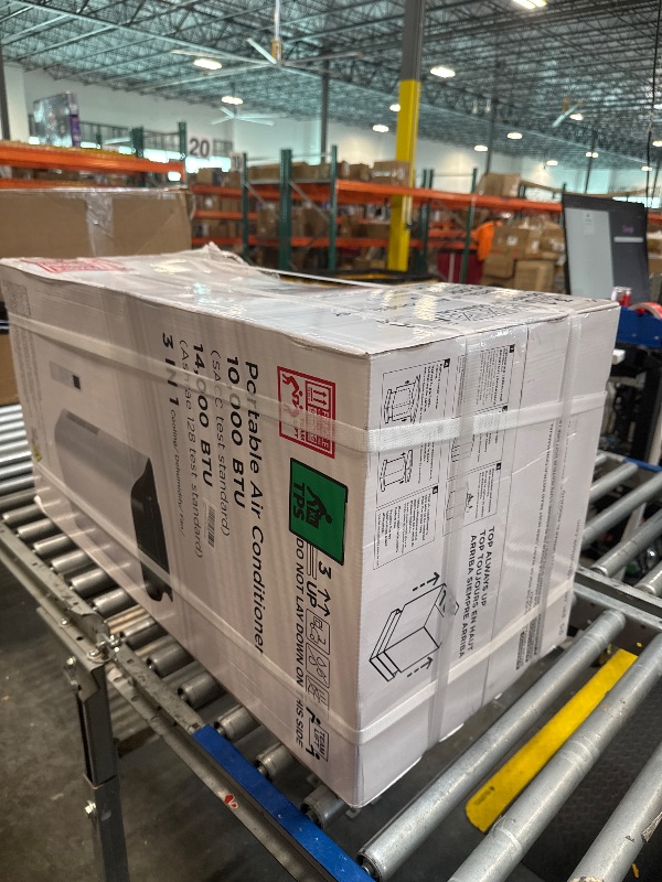 Photo 1 of 14,000 BTU Portable Air Conditioner Cools Up to 700 Sq.Ft, 3-IN-1 Energy Efficient Portable AC Unit with Remote Control & Installation Kits for Large Room, Campervan, Office, Temporary Space