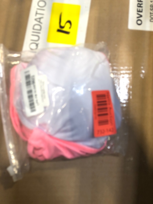 Photo 1 of Fanuerg Women's Sexy V Neck Bikini Sets Hollow Out Two Piece Swimsuits Cutout Mid Waist Bathing Suit Coral Pink L