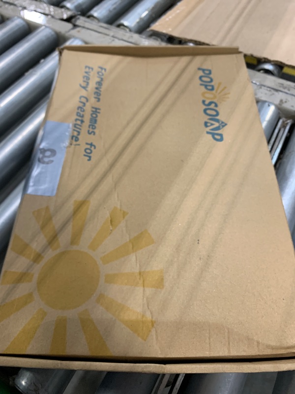 Photo 1 of POPOSOAP 20W Solar Water Pump, Solar Powered Water Pump Outdoor with 320GPH Solar Pump, 7 Sprayers, 16.4ft Cable, 6.6ft Tubing for Outdoor Pond, Fish Tank and Garden Water Features