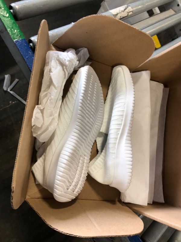 Photo 1 of ** no return**MAIITRIP Slip on Sneakers for Women White Walking Shoes Casual Light Comfort Ladies Tennis Nursing Athletic Fall Shoes,Size 8.5