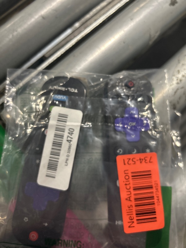 Photo 1 of (Pack of 2) Replacement-Remote-Control for Roku-TV,Compatible for TCL Roku/Hisense Roku/Onn Roku/Philips Roku Smart TVs(Not for Roku Stick and Box)
