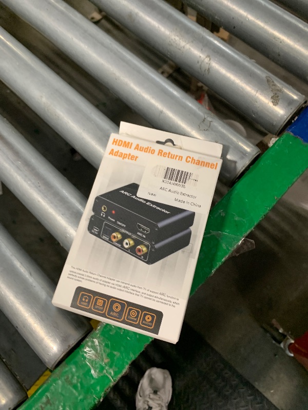 Photo 1 of 192KHz HDMI ARC Audio Extractor Adapter with Optical SPDIF, Coaxial, 3.5mm L/R, RCA Stereo, HDMI ARC to RCA Optical Audio Adapter for HDTV, Soundbar, Amplifier