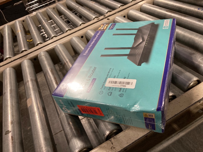 Photo 1 of ***SEALED*** TP-Link AX1800 WiFi 6 Router V4 (Archer AX21) – Dual Band Wireless Internet, Gigabit, Easy Mesh, Works with Alexa - A Certified for Humans Device