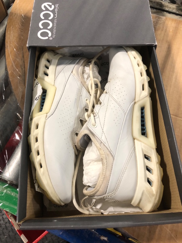 Photo 1 of ECCO Women's Biom C4 Gore-TEX Waterproof Golf Shoe, White, 8-8.5