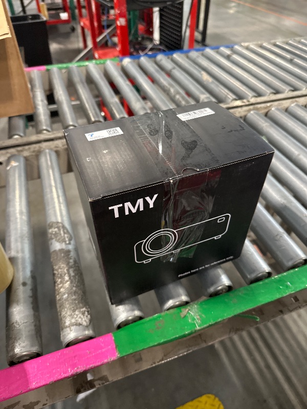 Photo 1 of TMY Mini Projector, Upgraded Bluetooth Projector with Screen, 1080P Full HD Portable Projector, Movie Projector Compatible with TV Stick Smartphone/HDMI/USB, indoor & outdoor use