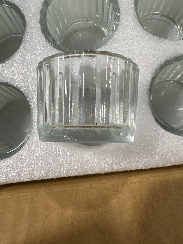 Photo 1 of Glass  Vases Set of 12, Small Diamond Bud Vases in Bulk, Mini Flower Vases for Centerpieces, Vintage Vase for Table Decorations, Wedding, Office, Recepetion, Home Decor.(Clear)